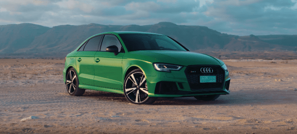 La plus belle route d'Oman avec l'Audi RS3 Berline