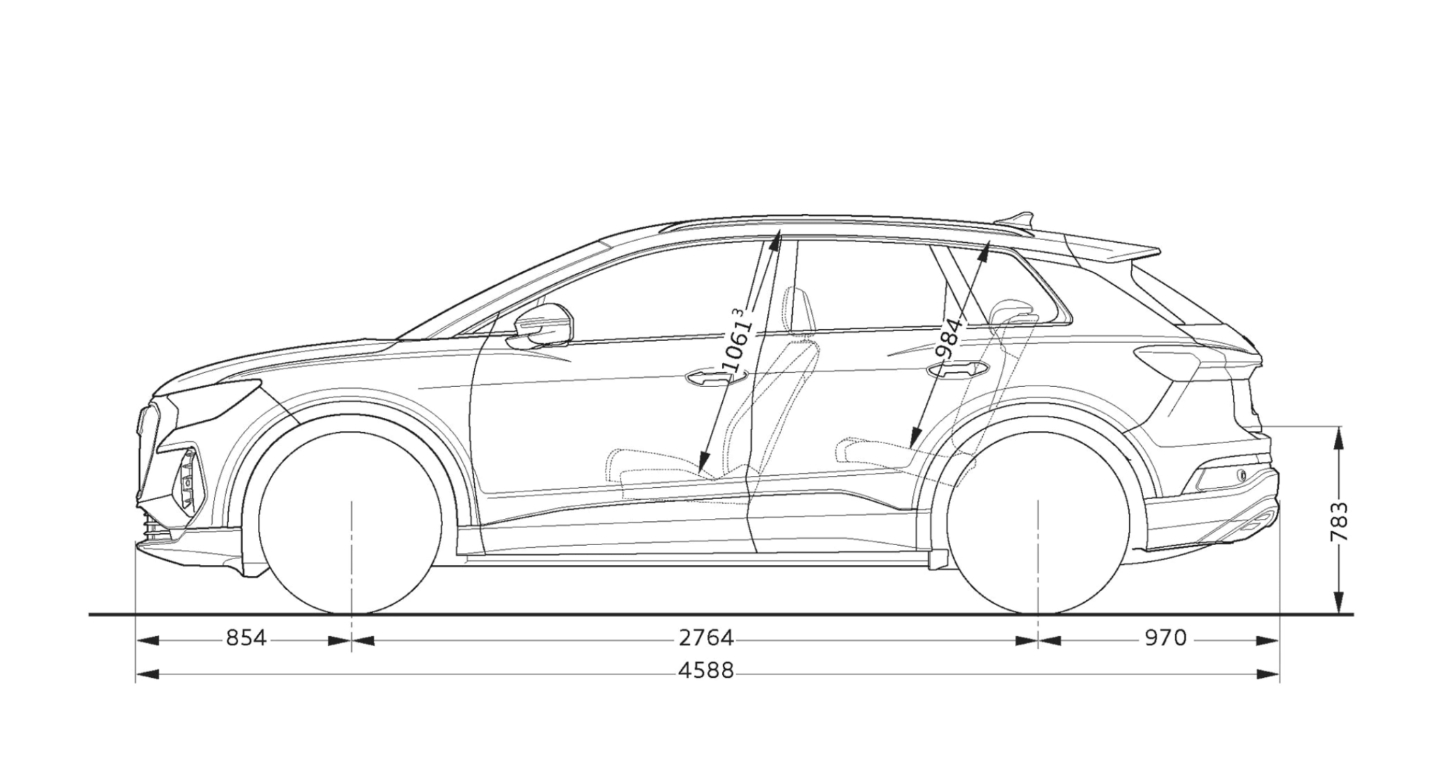 2024 Audi Q4 ETron Dimensions Toni Angelita